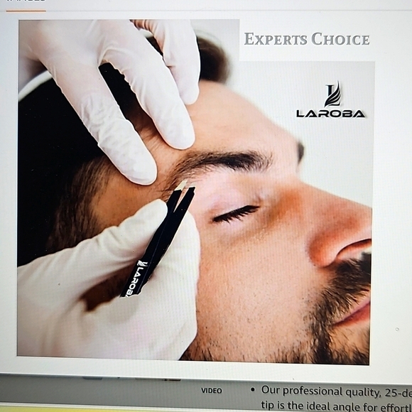 NEW Laroba Precision Slant Tweezers - Picture 7 of 10